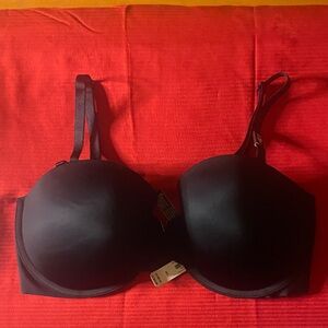 Victoria's Secret Black Smooth T-Shirt Bra Size 36D